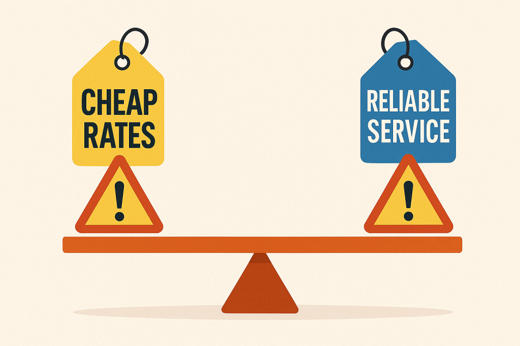 The hidden risks behind low freight quotes