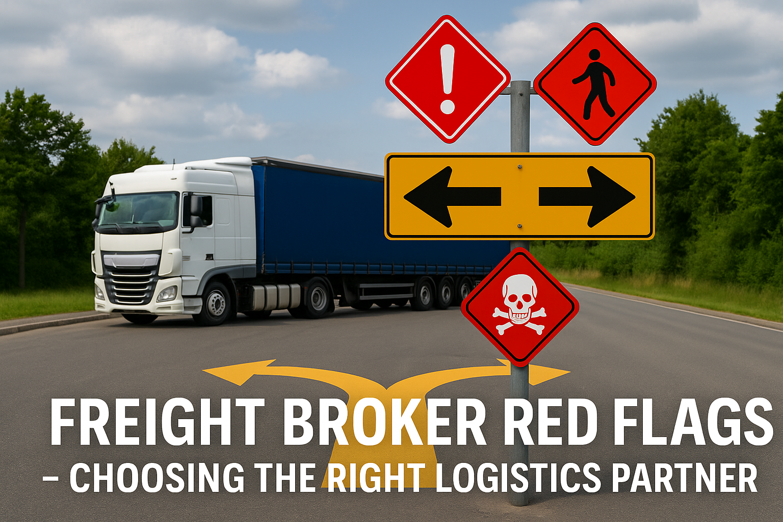 Freight broker red flags - choosing the right logistics partner